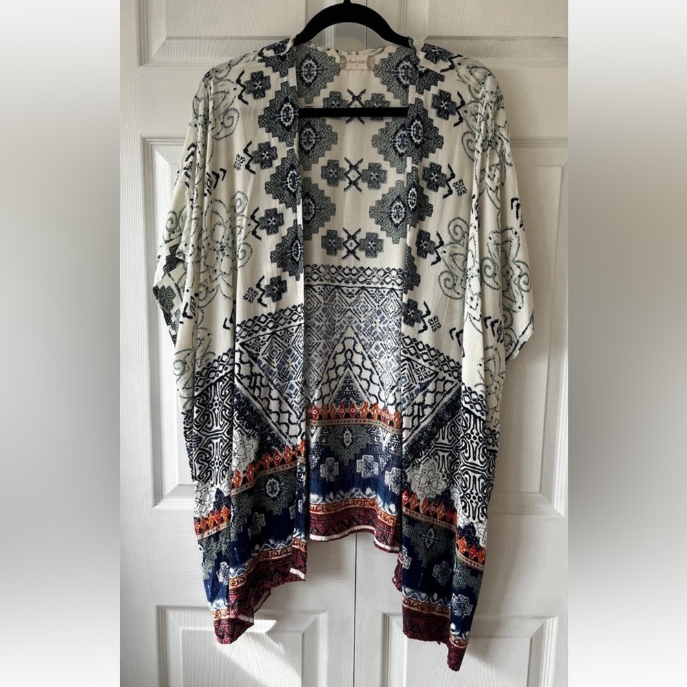 alter’d state Boho Cover Up Tunic Cardigan Size S 4/6